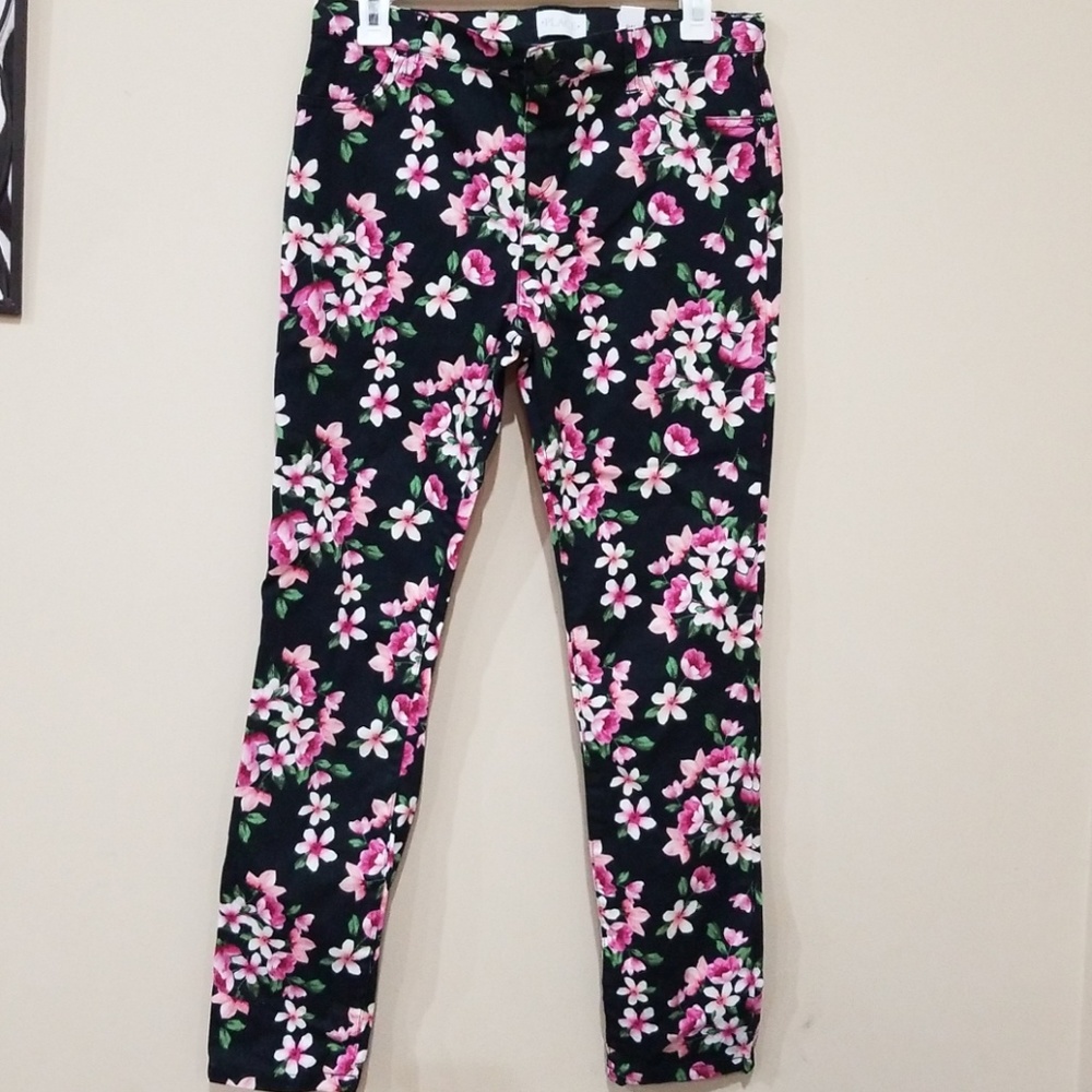 Childrens Place Floral Pants NWT